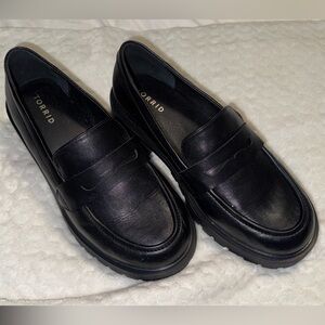 Torrid Women’s Sleek Black Slip-On Loafers